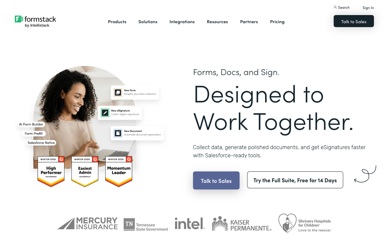 Formstack platform