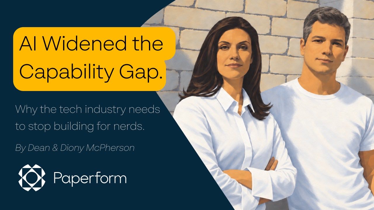 AI Didn't Close the Capability Gap. It Widened It.
