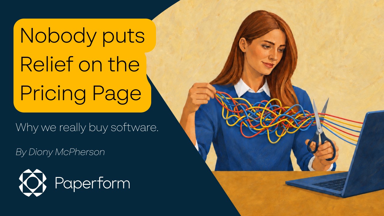 Nobody Puts Relief on the Pricing Page